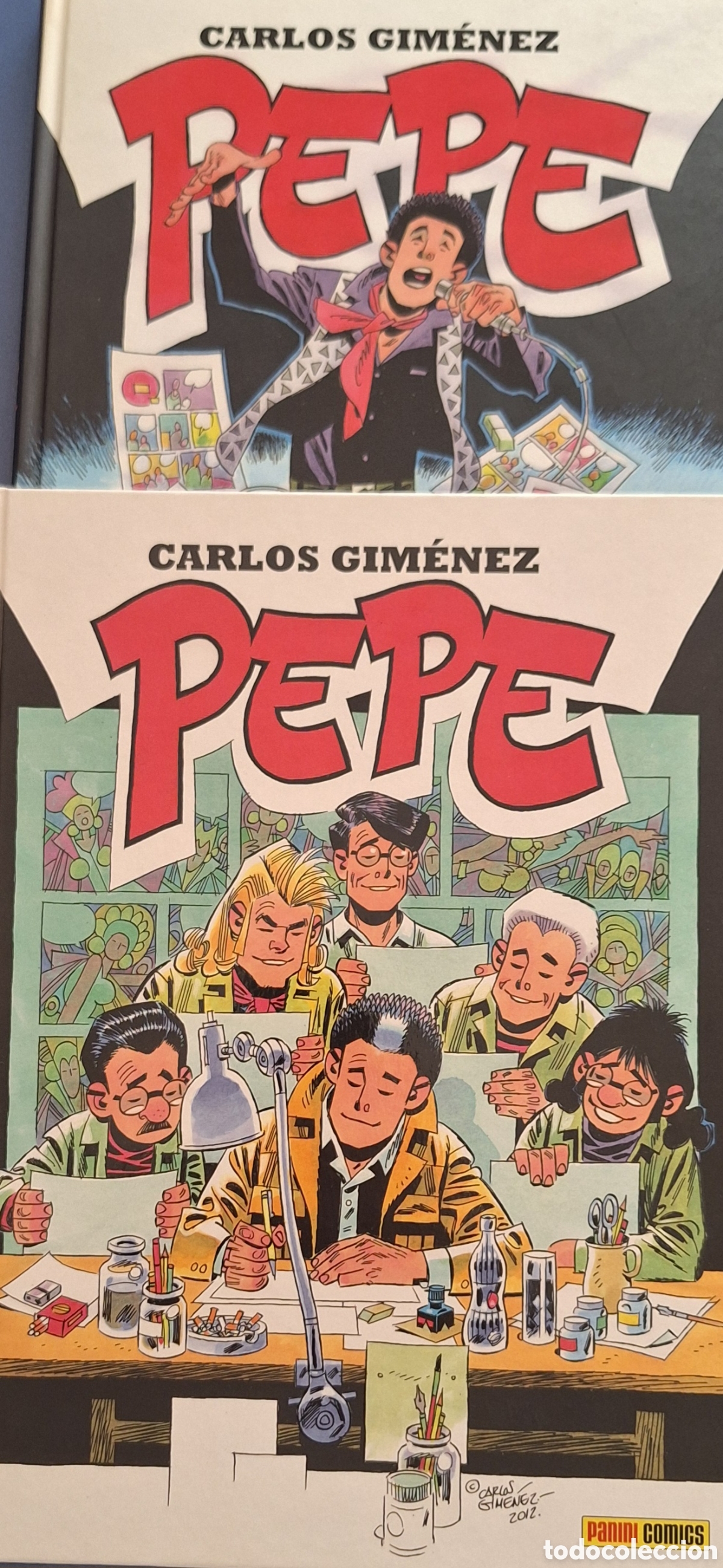 C&oacute;mics: PEPE DE CARLOS GIMENEZ VOL. 1 y VOL. 2 de PANINI COMICS - Foto 1