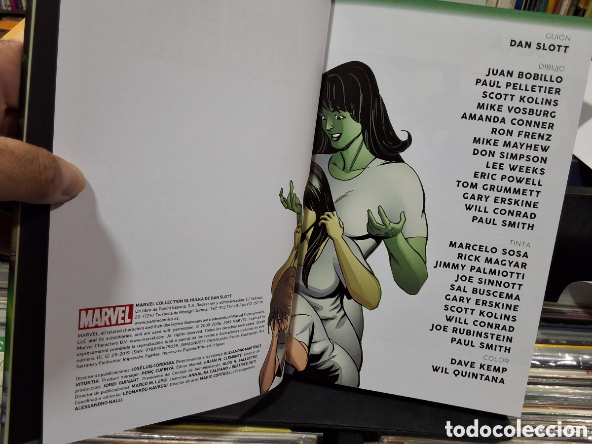 C&oacute;mics: HULKA - TOMOS 1, 2 y 3 - DAN SLOTT - MARVEL - Foto 10