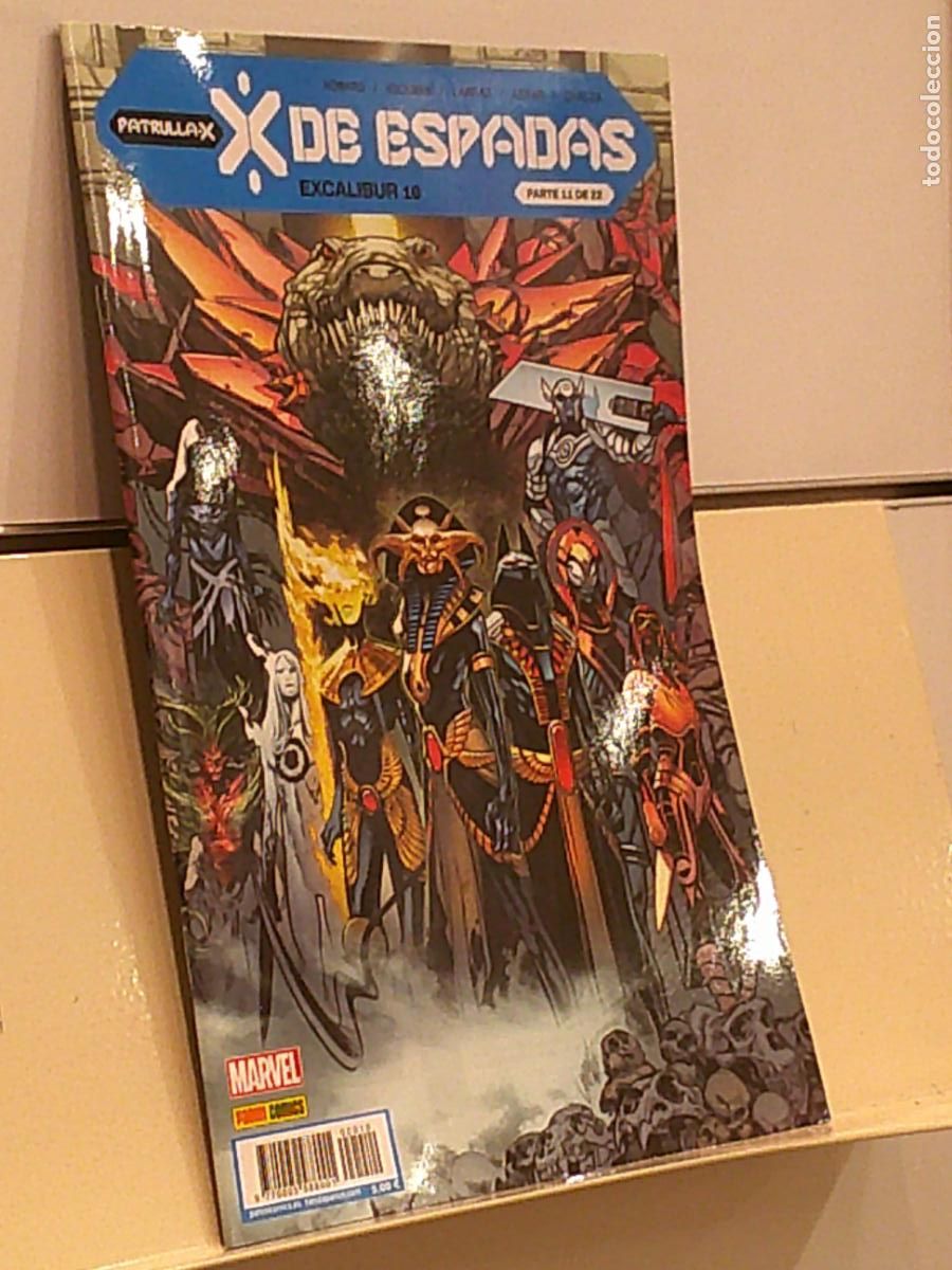 C&oacute;mics: EXCALIBUR N&ordm; 10 X DE ESPADAS PARTE 11 DE 22 MARVEL - PANINI - Foto 1