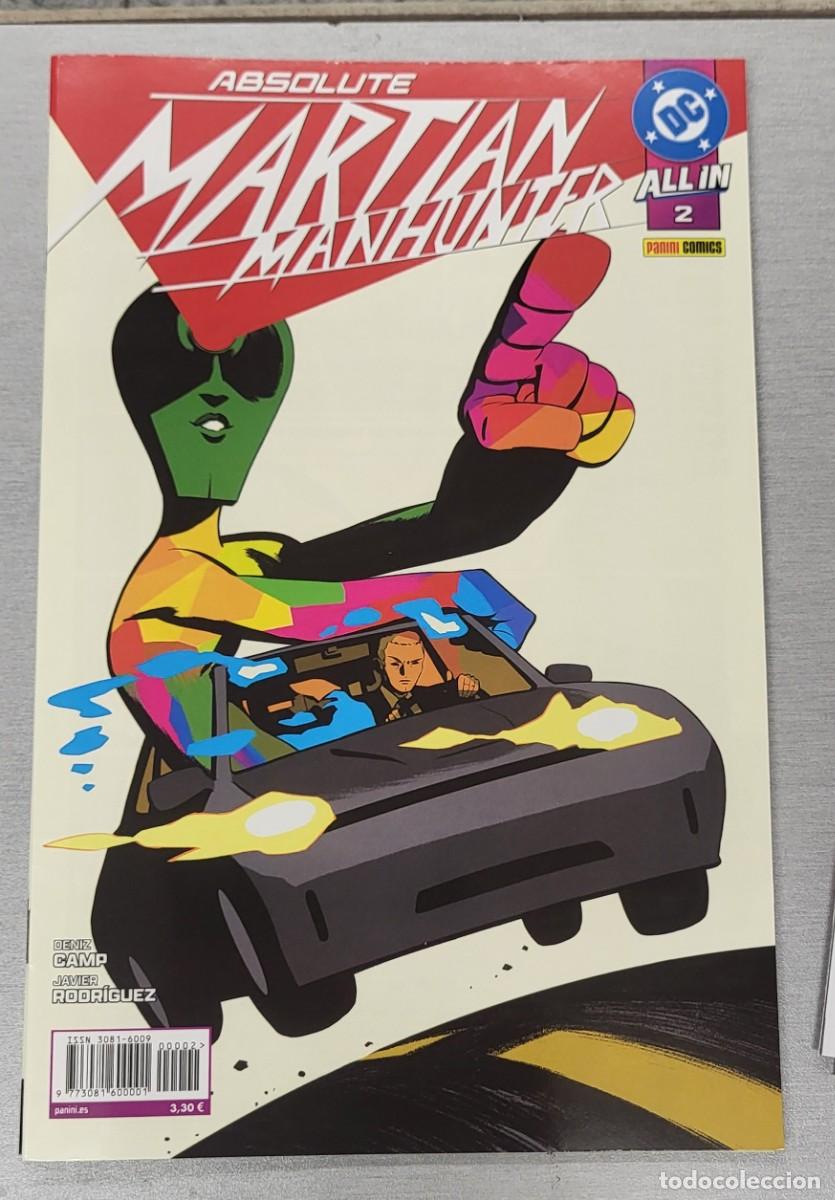 C&oacute;mics: ABSOLUTE MARTIN MANHUNTER N&ordm; 2 - DENIZ CAMP / ALL IN / DC - PANINI - Foto 1