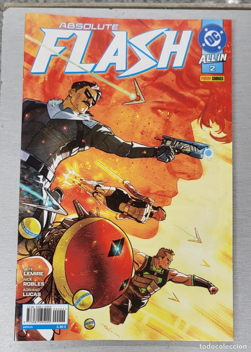 C&oacute;mics: ABSOLUTE FLASH N&ordm; 2 - JEFF LEMIRE / ALL IN / DC - PANINI - Foto 1