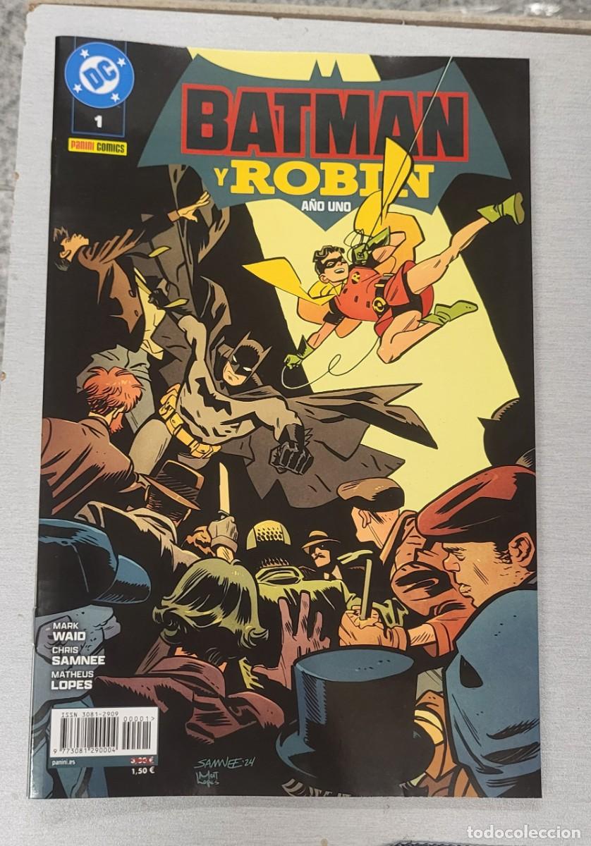 C&oacute;mics: BATMAN Y ROBIN A&Ntilde;O UNO N&ordm; 1 - MARK WAID - CHRIS SAMNEE / DC - PANINI - Foto 1