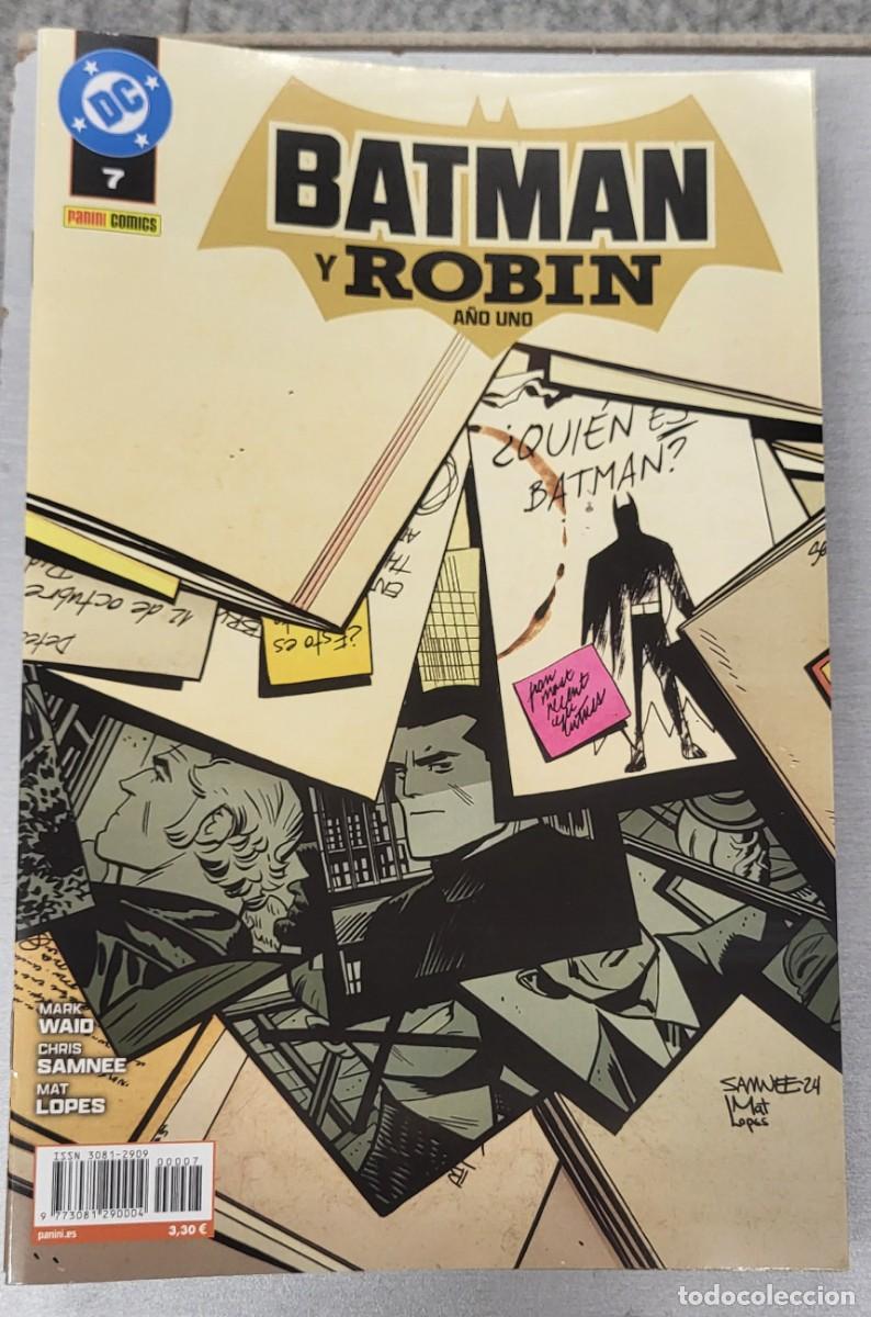 C&oacute;mics: BATMAN Y ROBIN A&Ntilde;O UNO N&ordm; 7 - MARK WAID - CHRIS SAMNEE / DC - PANINI - Foto 1