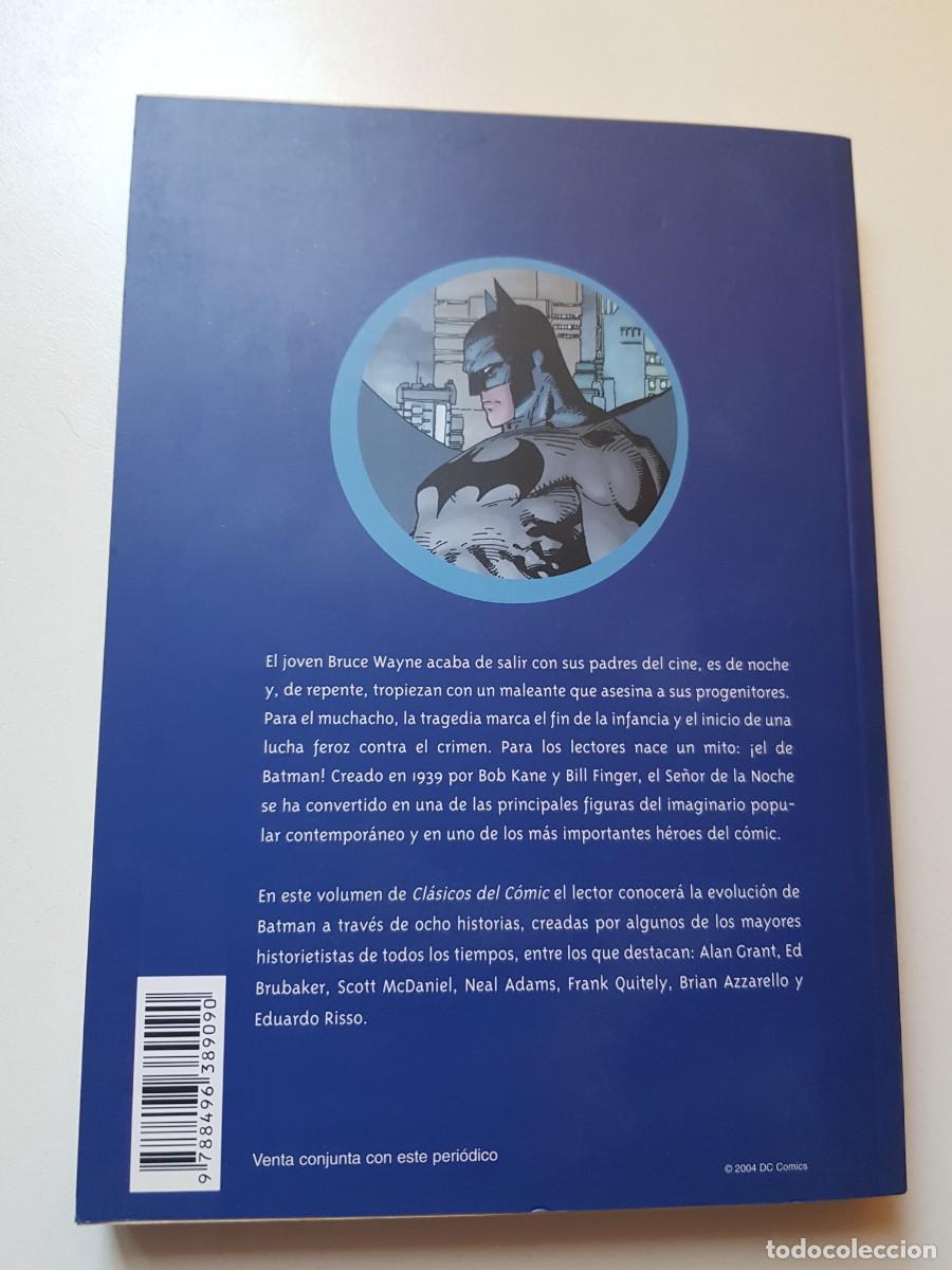 C&oacute;mics: CLASICOS DEL COMIC. BATMAN. BOB KANE. PANINI COMICS. PRIMERA EDICION 2004 - Foto 2