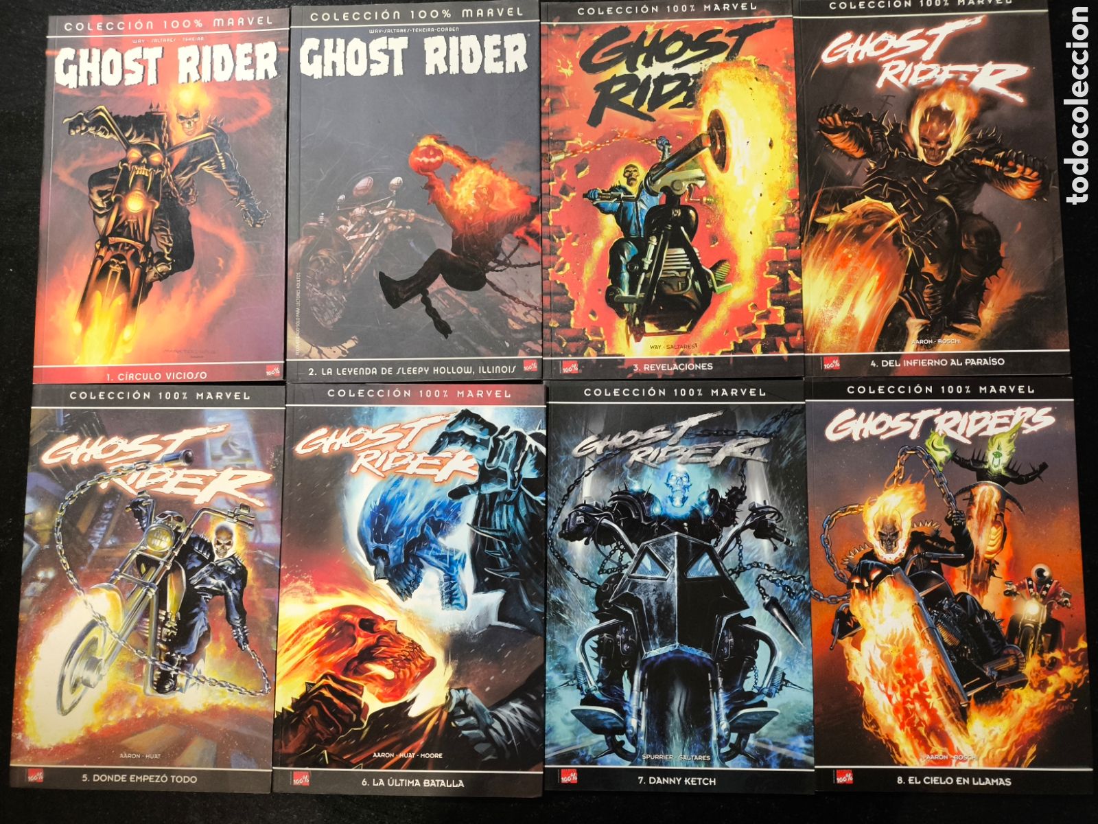 C&oacute;mics: 100% Marvel Ghost Rider 1 a 8 - Foto 1