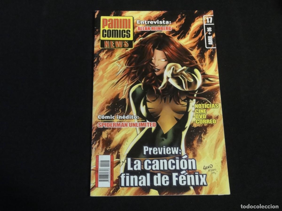 C&oacute;mics: PANINI COMICS NEWS. N&ordm; 17 DE 17. CANCI&Oacute;N FINAL DE F&Eacute;NIX. 2004. MARVEL COMICS PANINI. C-6B - Foto 1