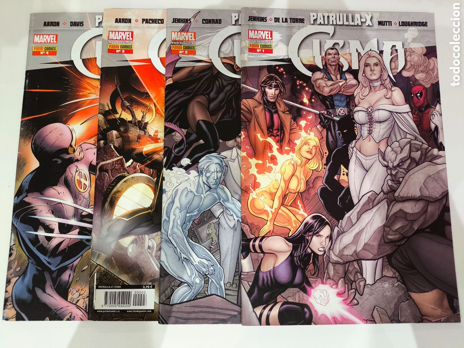 C&oacute;mics: PATRULLA-X CISMA NUMS.1-2-3-4. COMPLETA - Foto 1