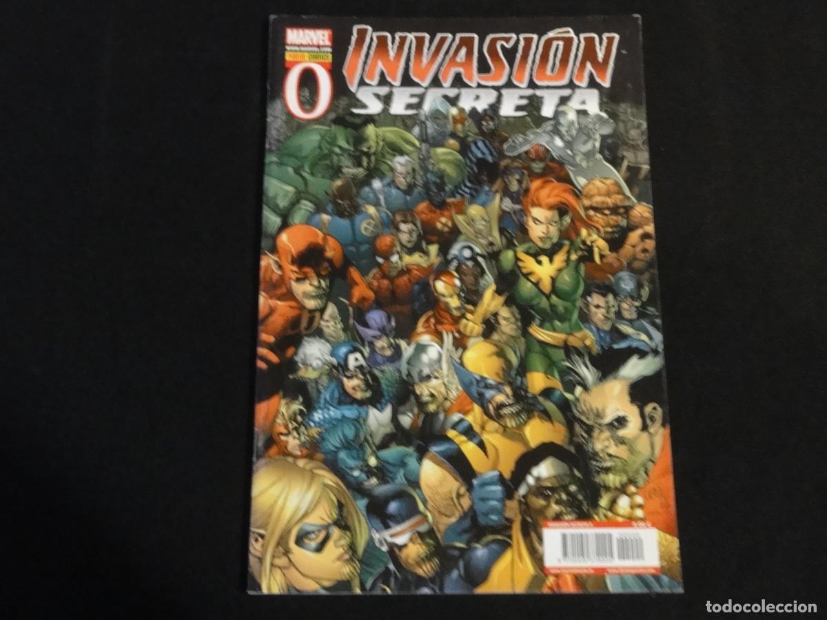 C&oacute;mics: INVASI&Oacute;N SECRETA. N&ordm; 0 DE 9. 2008. MARVEL COMICS PANINI. C-6B - Foto 1