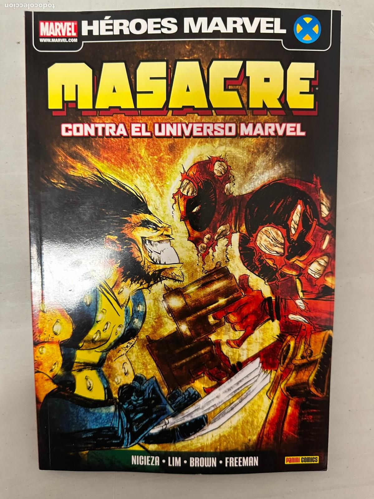 C&oacute;mics: MASACRE : CONTRA EL UNIVERSO MARVEL H&Eacute;ROES MARVEL ( 2009 ) - Foto 1