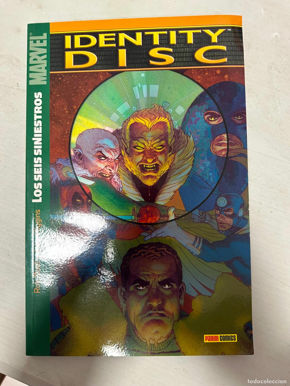 C&oacute;mics: IDENTITY DISC LOS SEIS SINIESTROS TOMO PANINI - Foto 1