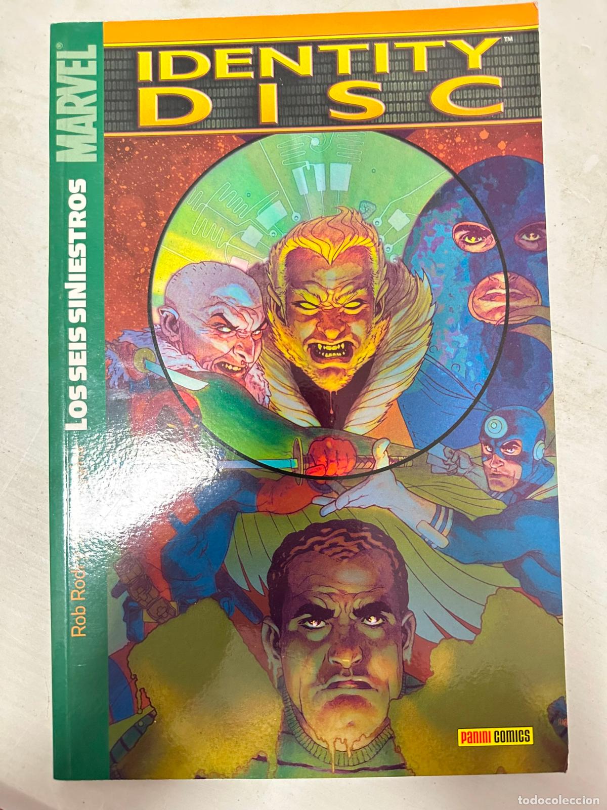 C&oacute;mics: IDENTITY DISC LOS SEIS SINIESTROS TOMO PANINI - Foto 1