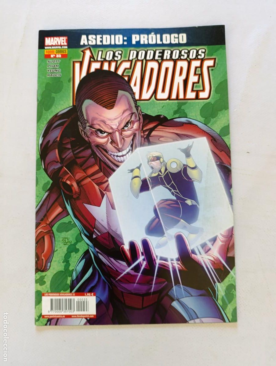C&oacute;mics: LOS PODEROSOS VENGADORES N&ordm; 33 - MARVEL - PANINI (FJ) - Foto 1