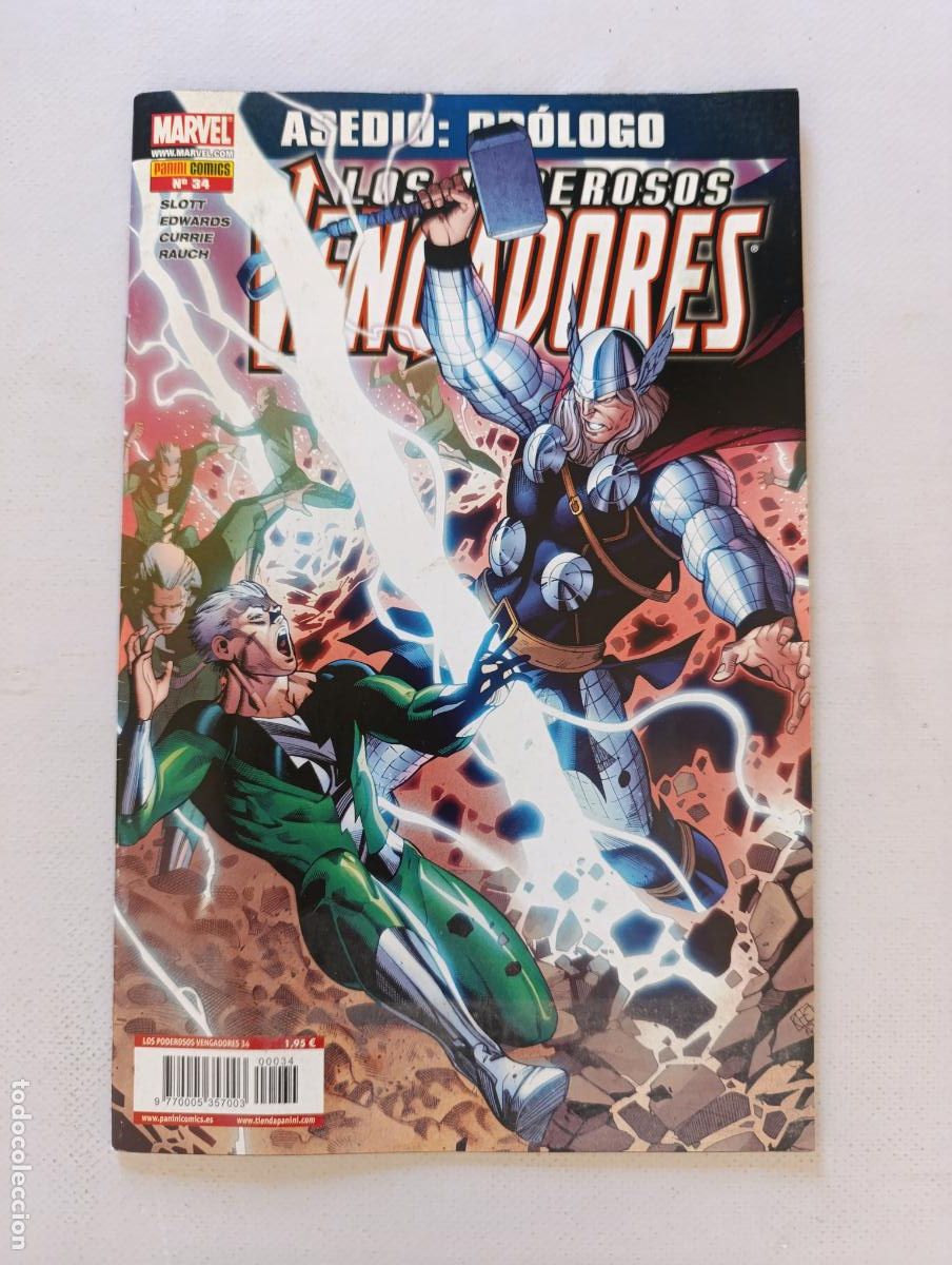 C&oacute;mics: LOS PODEROSOS VENGADORES N&ordm; 34 - MARVEL - PANINI (FJ) - Foto 1