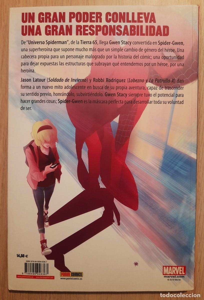 C&oacute;mics: Spider Gwen - Tomo 1 - Un Gran Poder - Marvel - Panini - Foto 2