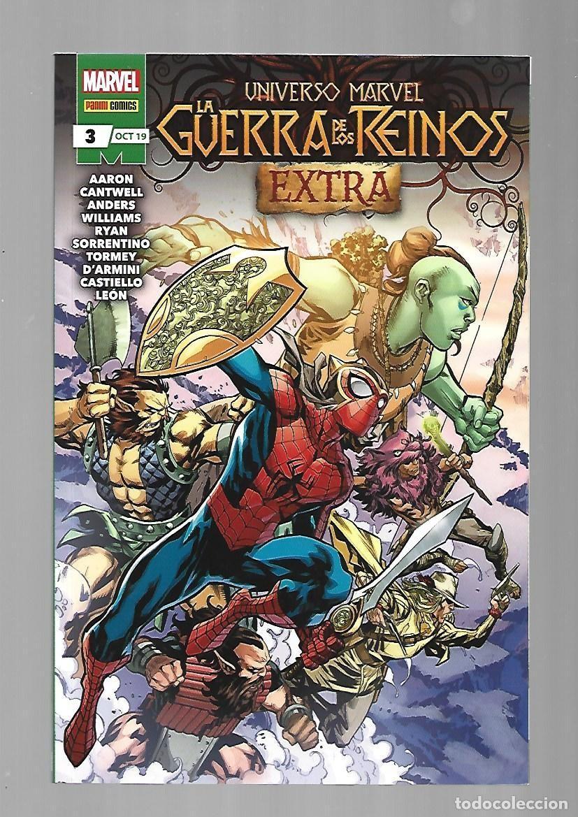 C&oacute;mics: La guerra de los reinos, extra 3, 2019, Panini, impecable - Foto 1