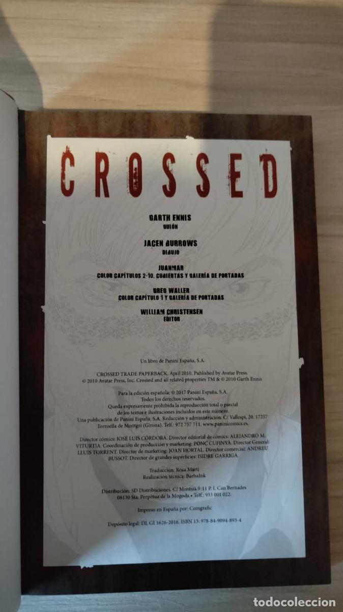 C&oacute;mics: Crossed Volume 1 , Ennis-Burrows - Foto 2