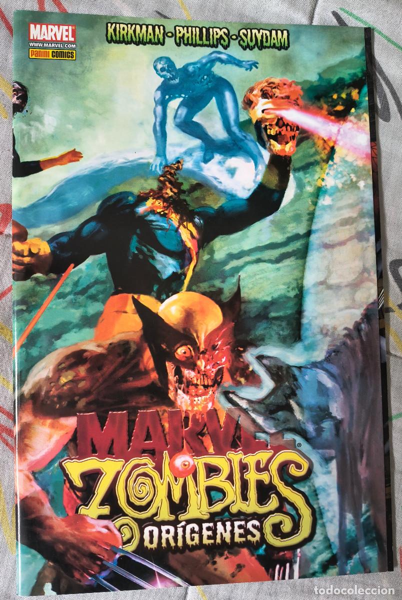 C&oacute;mics: MARVEL ZOMBIES OR&Iacute;GENES (portada desplegable) - Foto 1