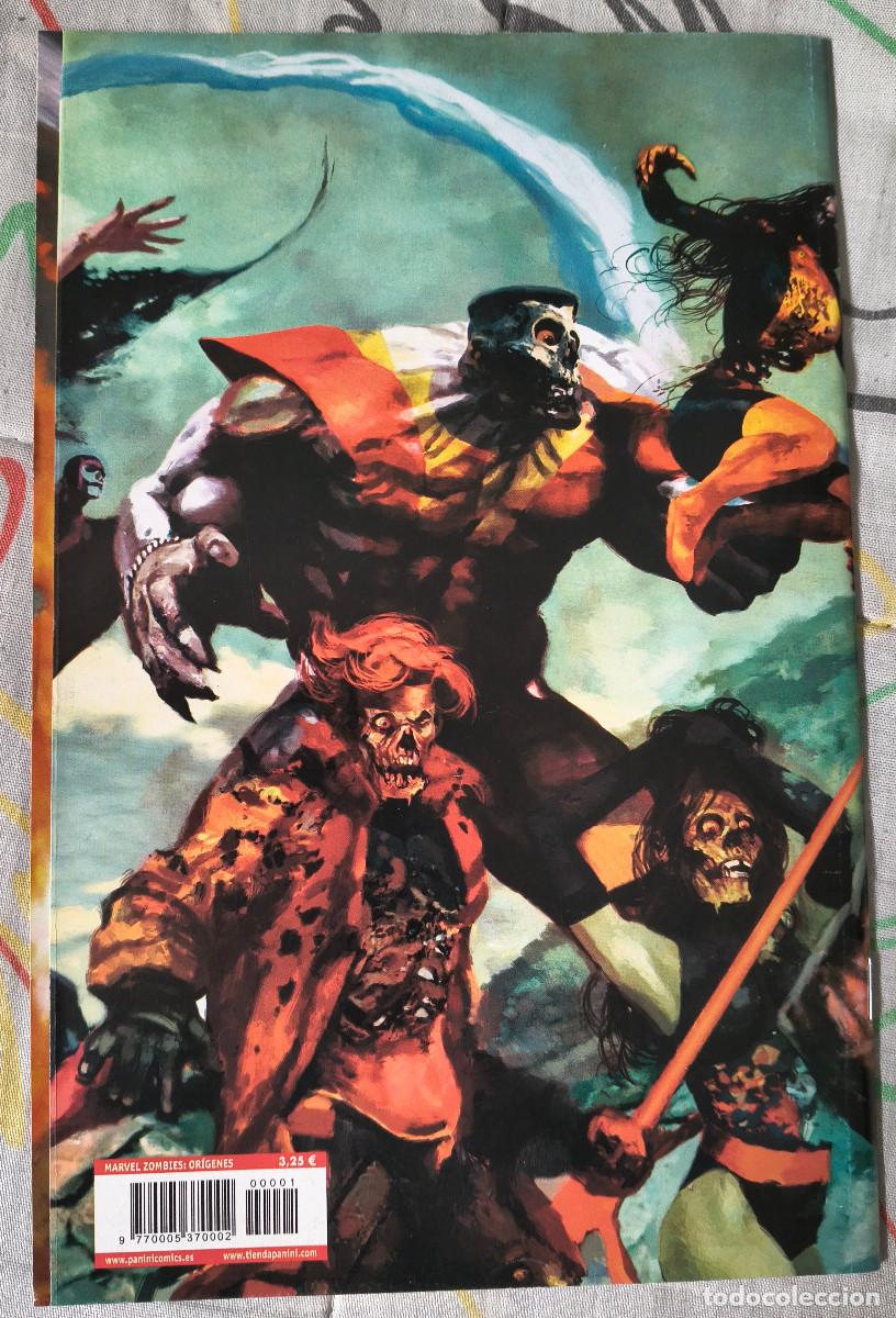 C&oacute;mics: MARVEL ZOMBIES OR&Iacute;GENES (portada desplegable) - Foto 2