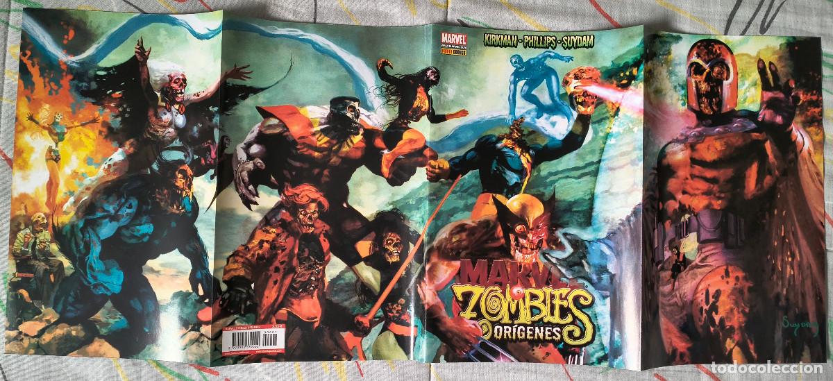 C&oacute;mics: MARVEL ZOMBIES OR&Iacute;GENES (portada desplegable) - Foto 3