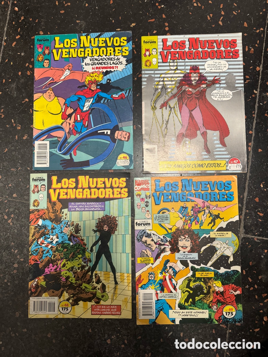 C&oacute;mics: Lote 11 Comics Los nuevos vengadores Marvel - Foto 2
