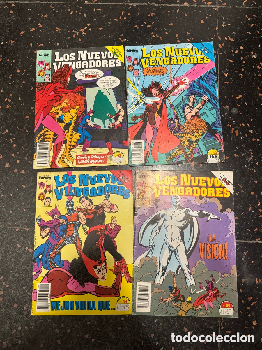 C&oacute;mics: Lote 11 Comics Los nuevos vengadores Marvel - Foto 1