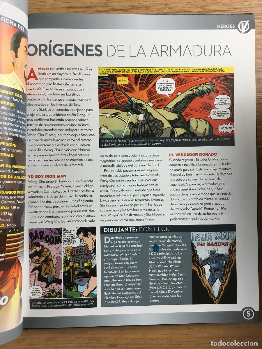 C&oacute;mics: ENCICLOPEDIA MARVEL - IRON MAN VOL. 1 - MARVEL - ALTAYA - Foto 3