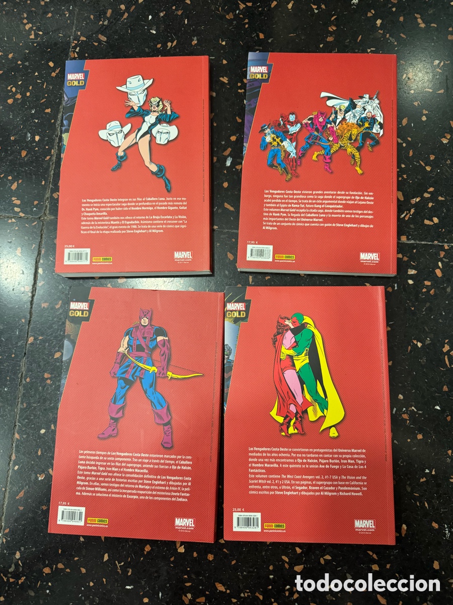 C&oacute;mics: 4 tomos Los vengadores Costa Oeste - Foto 2