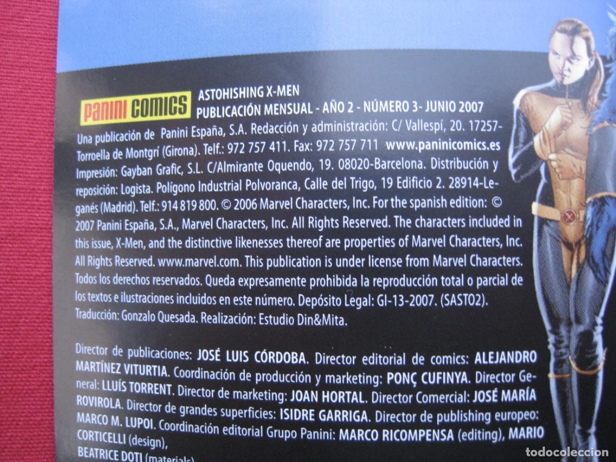 C&oacute;mics: ASTONISHING X-MEN - N&ordm; 3 - PANINI. - Foto 7