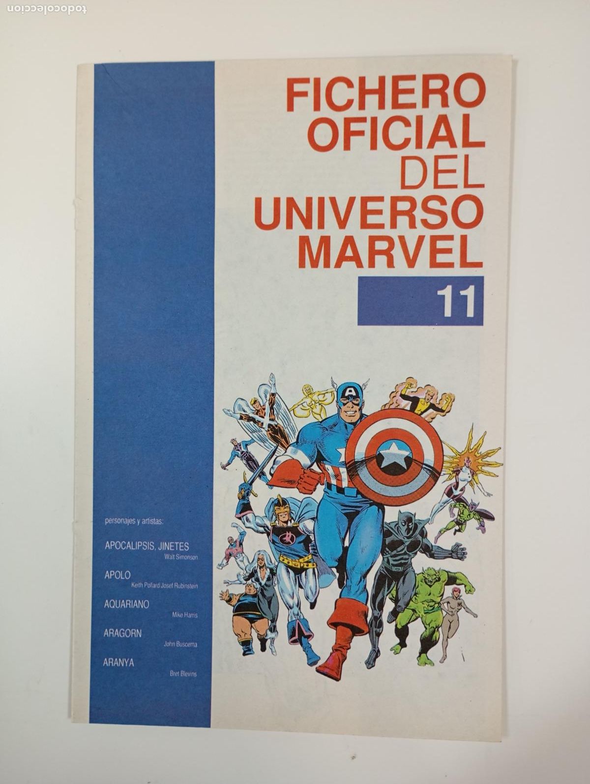 C&oacute;mics: FICHERO OFICIAL DEL UNIVERSO MARVEL N&ordm; TDKC51 - Foto 1