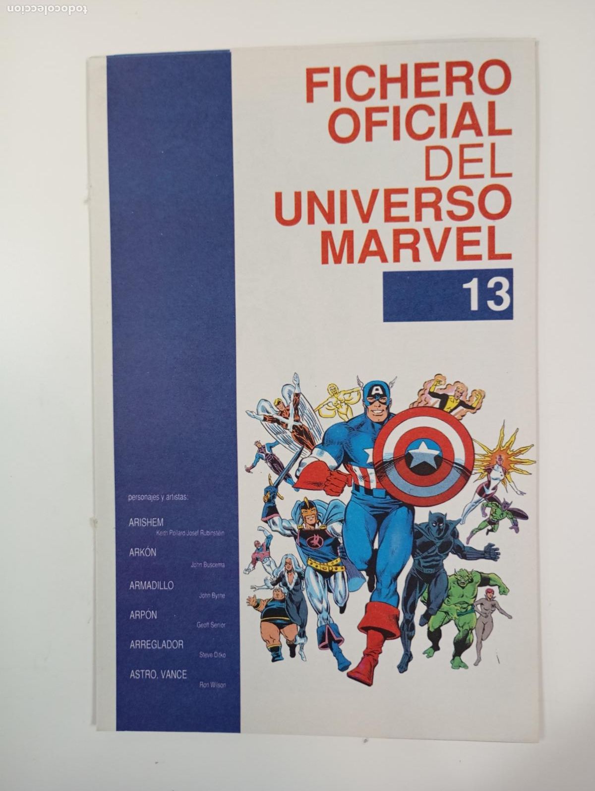 C&oacute;mics: FICHERO OFICIAL DEL UNIVERSO MARVEL N&ordm; TDKC51 - Foto 1