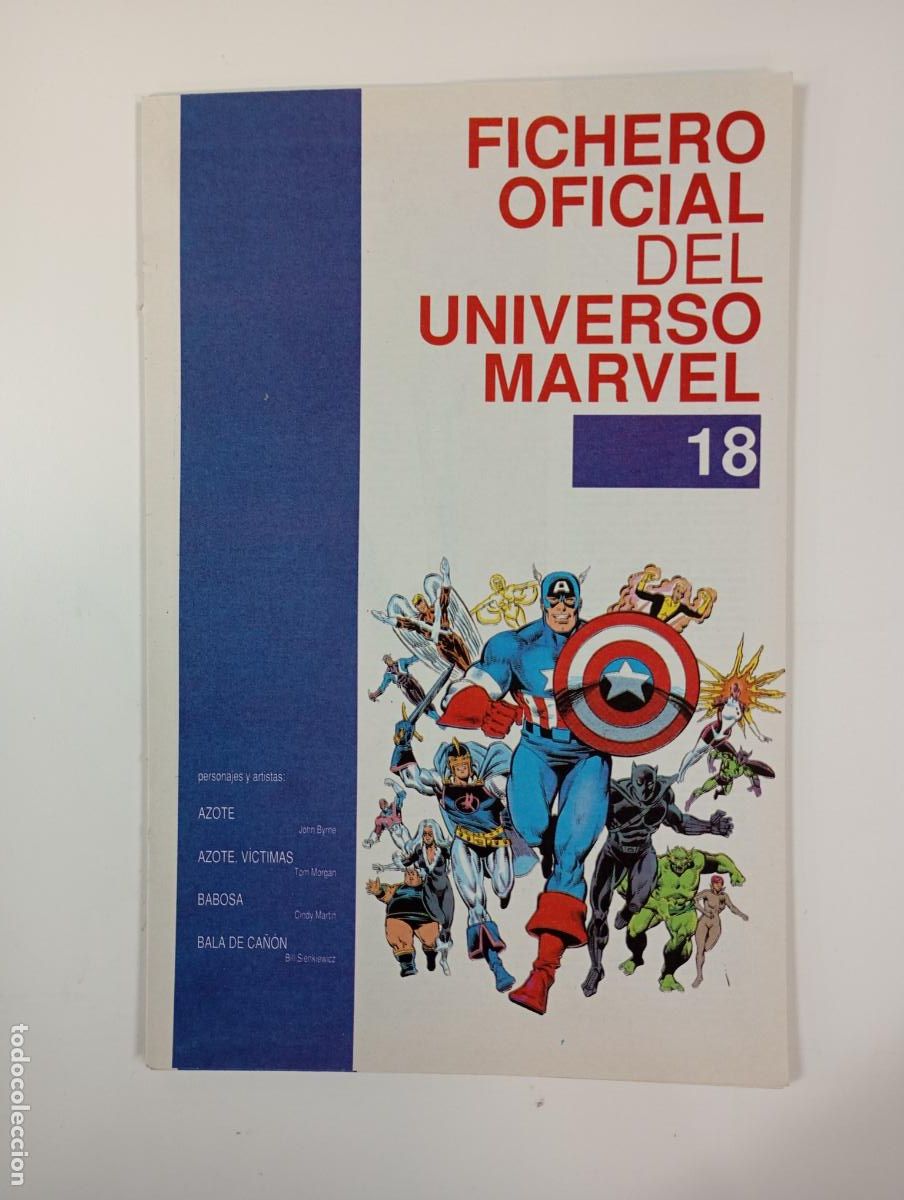 C&oacute;mics: FICHERO OFICIAL DEL UNIVERSO MARVEL N&ordm; TDKC51 - Foto 1