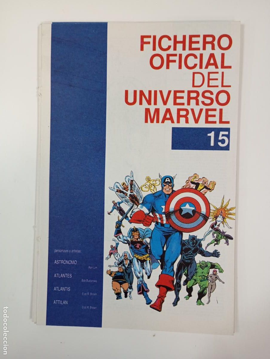 C&oacute;mics: FICHERO OFICIAL DEL UNIVERSO MARVEL N&ordm; TDKC51 - Foto 1
