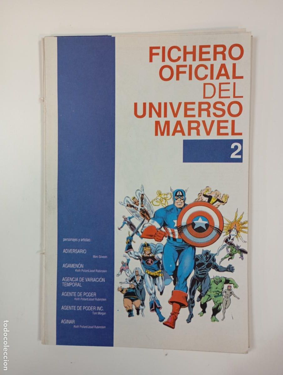 C&oacute;mics: FICHERO OFICIAL DEL UNIVERSO MARVEL N&ordm; TDKC51 - Foto 1