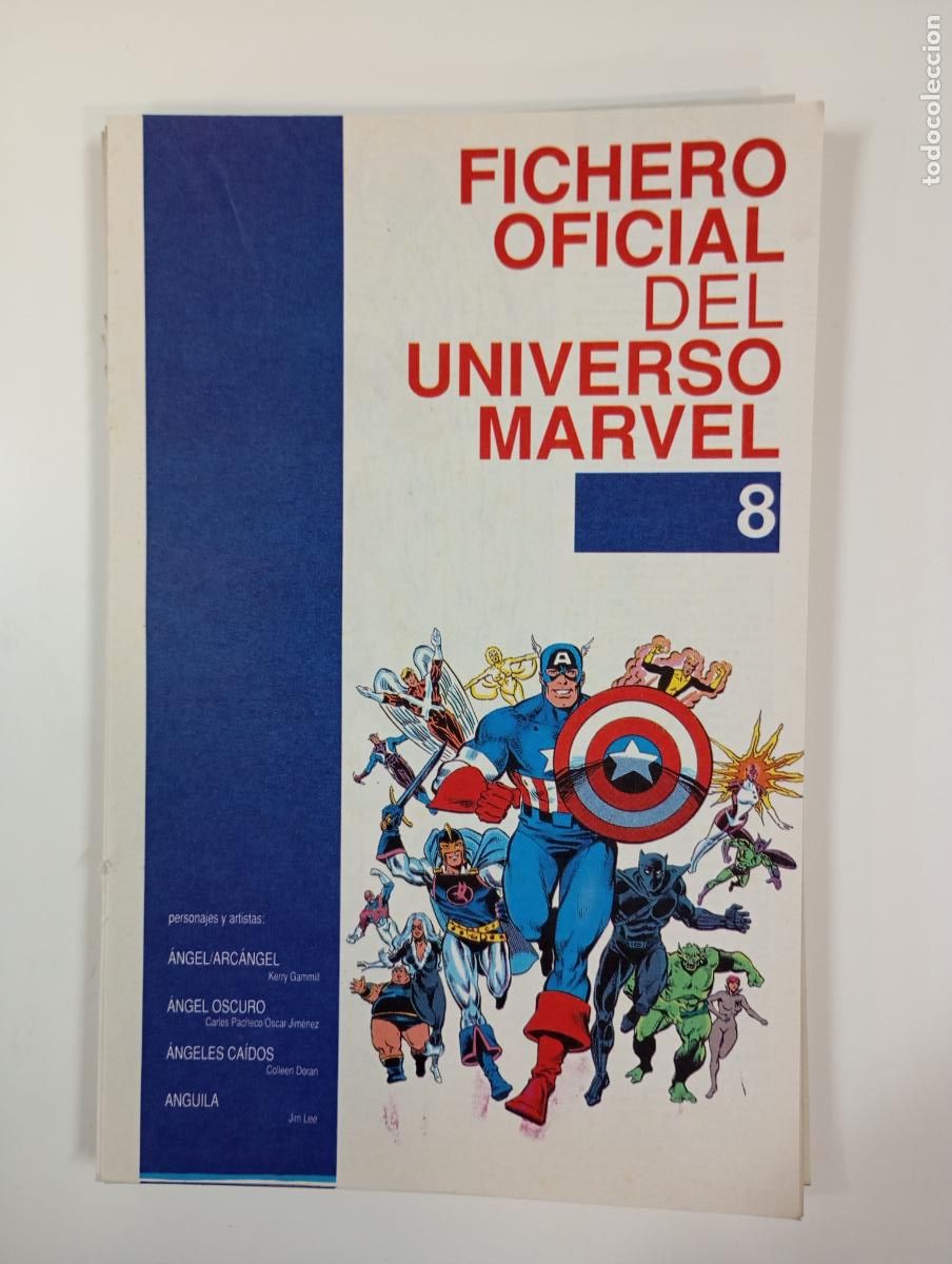 C&oacute;mics: FICHERO OFICIAL DEL UNIVERSO MARVEL N&ordm; 8. TDKC51 - Foto 1