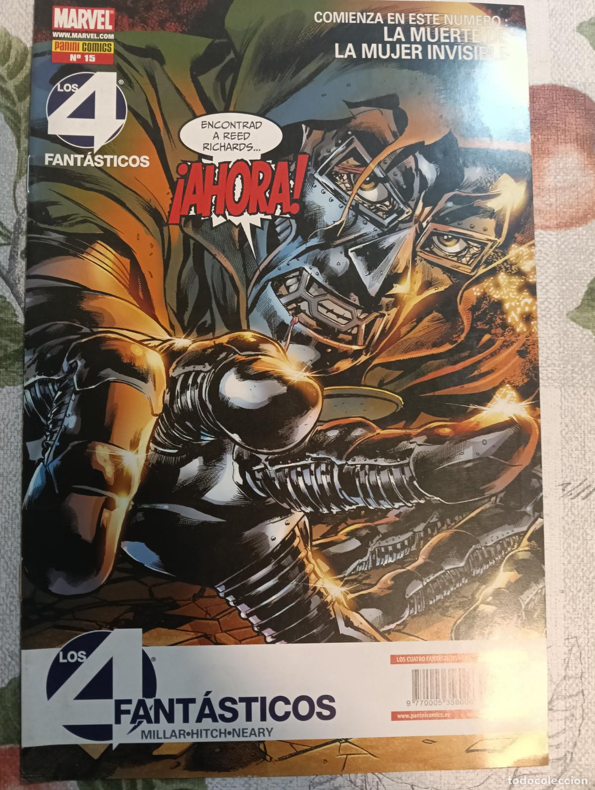 C&oacute;mics: LOS 4 FANT&Aacute;STICOS N&ordm; 15 PANINI - Foto 1