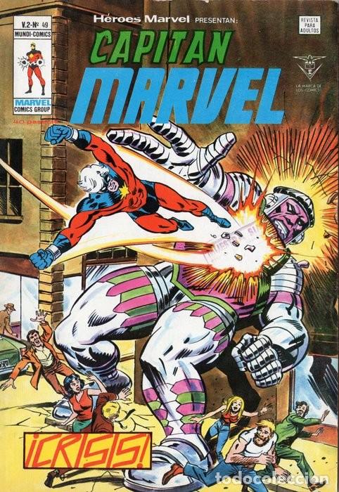 C&oacute;mics: COMIC. CAPITAN MARVEL. HEROES MARVEL - Foto 1