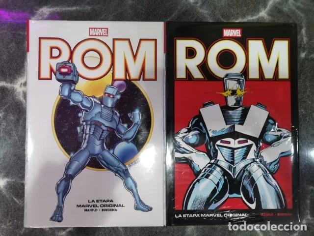 C&oacute;mics: ROM: La Etapa Marvel Original TOMO 1 Y 2 PANINI COMPLETA. - Foto 1