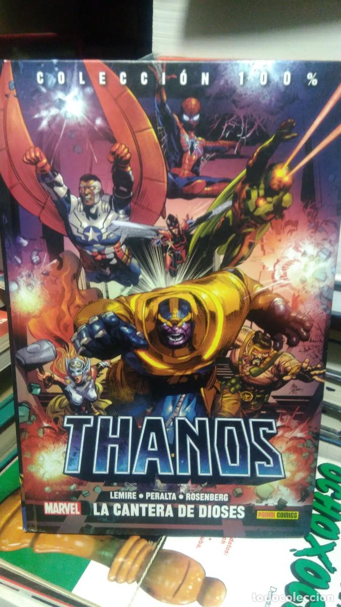 C&oacute;mics: Thanos Lemire peralta rosemberg la cantera de dioses marvel panini comics - Foto 1