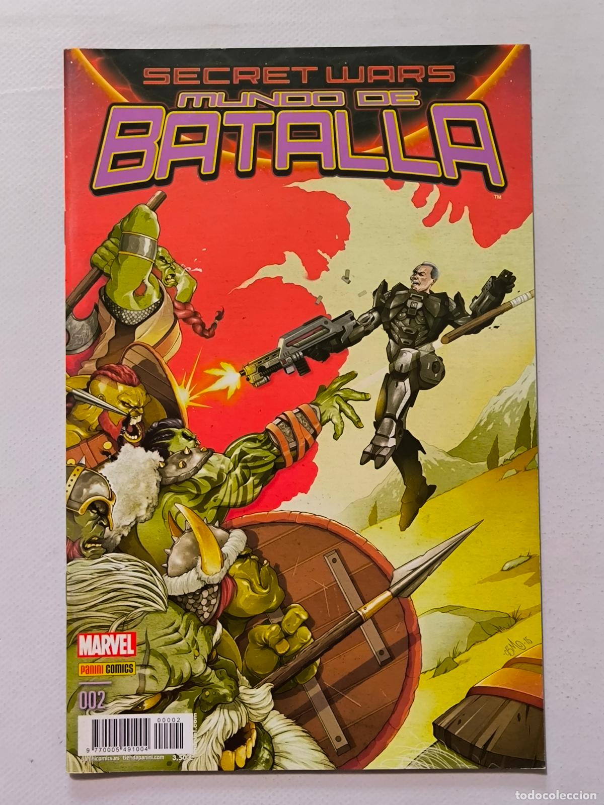 C&oacute;mics: MUNDO DE BATALLA N&ordm; 2 - SECRET WARS - MARVEL, PANINI (BN#) - Foto 1