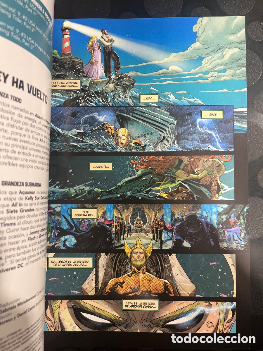 C&oacute;mics: AQUAMAN N.1 MAREA CRECIENTE ALL IN ( 2025/&hellip; ) - Foto 3