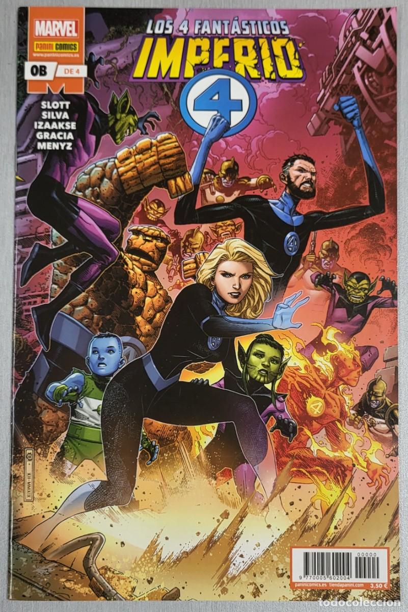 C&oacute;mics: LOS 4 FANTASTICOS IMPERIO N&ordm; 0B - DAN SLOTT / MARVEL - PANINI - Foto 1