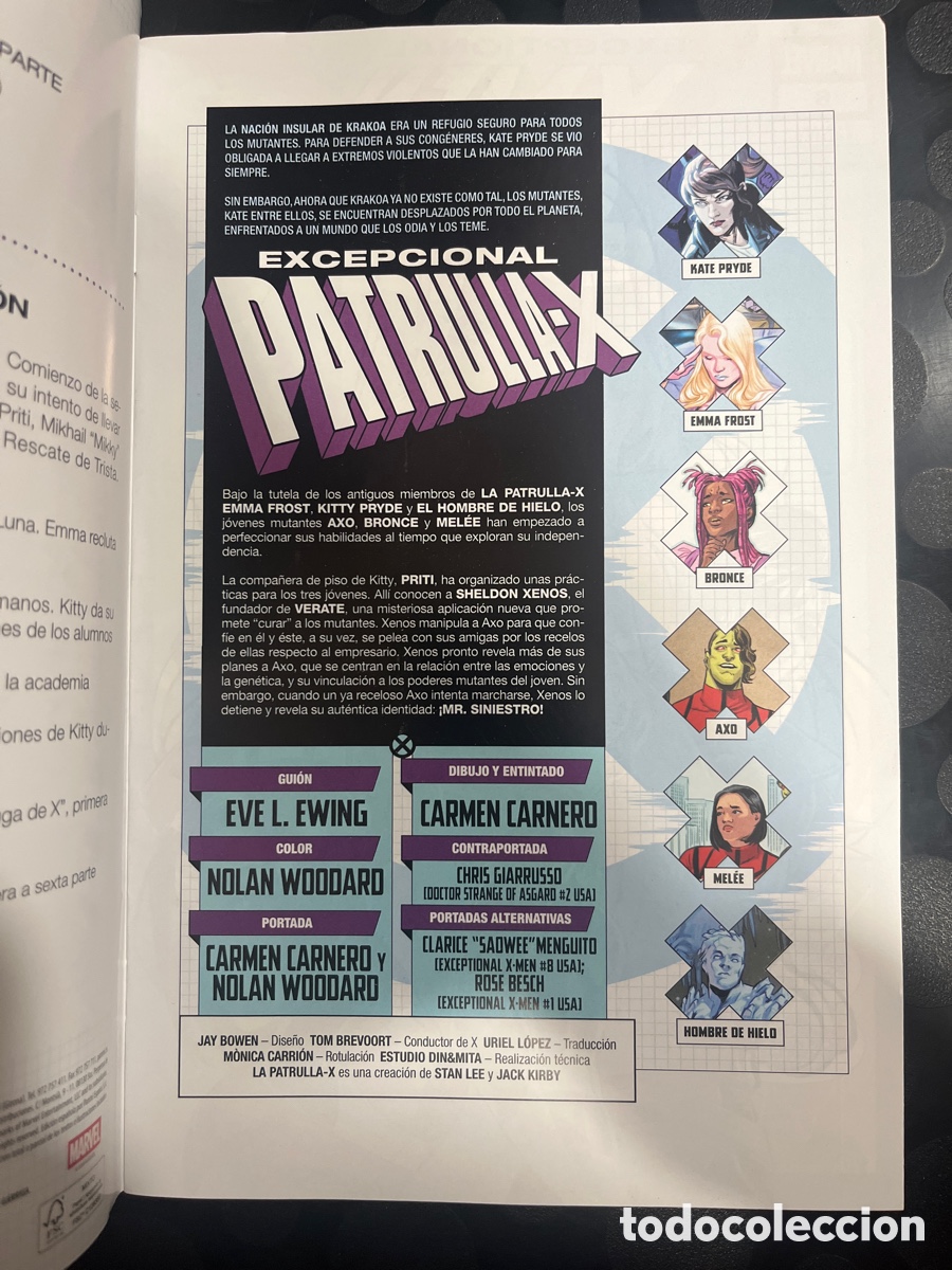 C&oacute;mics: EXCEPCIONAL PATRULLA X N.8 A LA DERIVA ( 2025/&hellip; ) - Foto 3