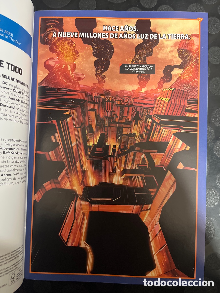 C&oacute;mics: ABSOLUTE SUPERMAN N.1 LA &Uacute;LTIMA POLVAREDA DE KRYPTON DC ALL IN ( 2025/&hellip; ) - Foto 3