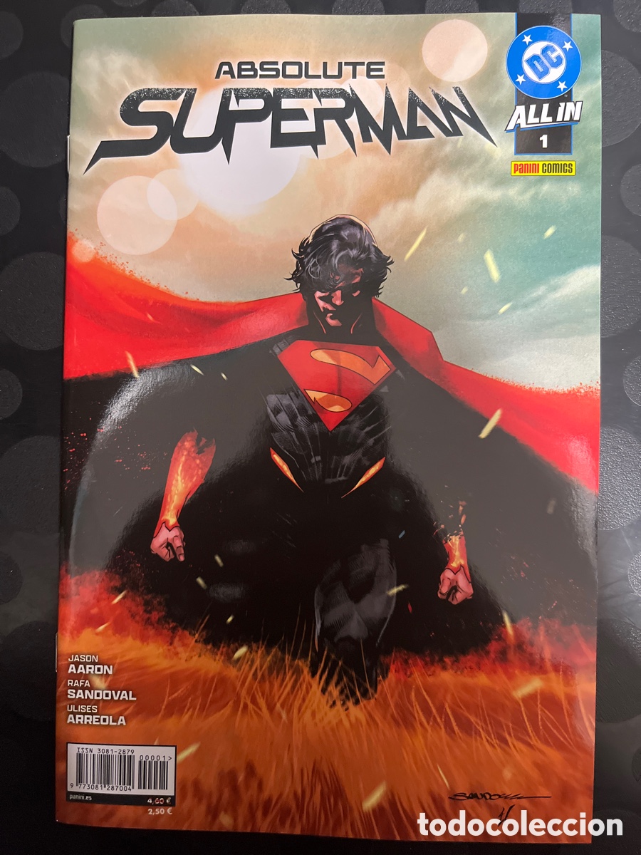 C&oacute;mics: ABSOLUTE SUPERMAN N.1 LA &Uacute;LTIMA POLVAREDA DE KRYPTON DC ALL IN ( 2025/&hellip; ) - Foto 1