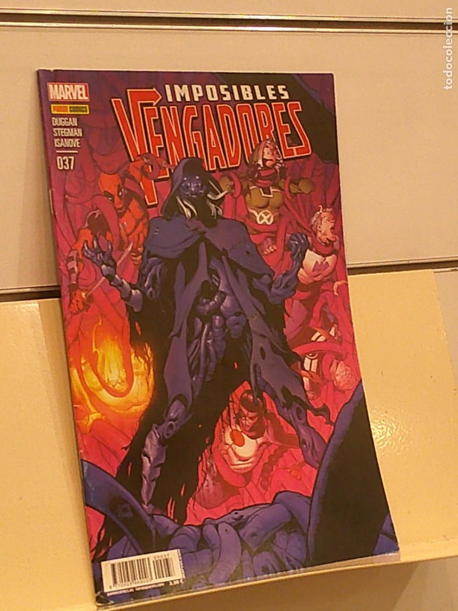 C&oacute;mics: IMPOSIBLES VENGADORES N&ordm; 37 MARVEL - PANINI - Foto 1