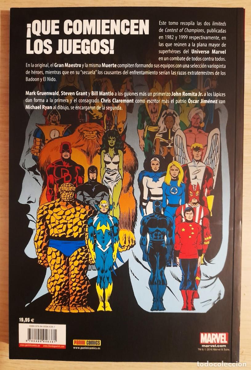 C&oacute;mics: Contienda De Campeones : Los Combates Clasicos - Marvel - Panini - Foto 2