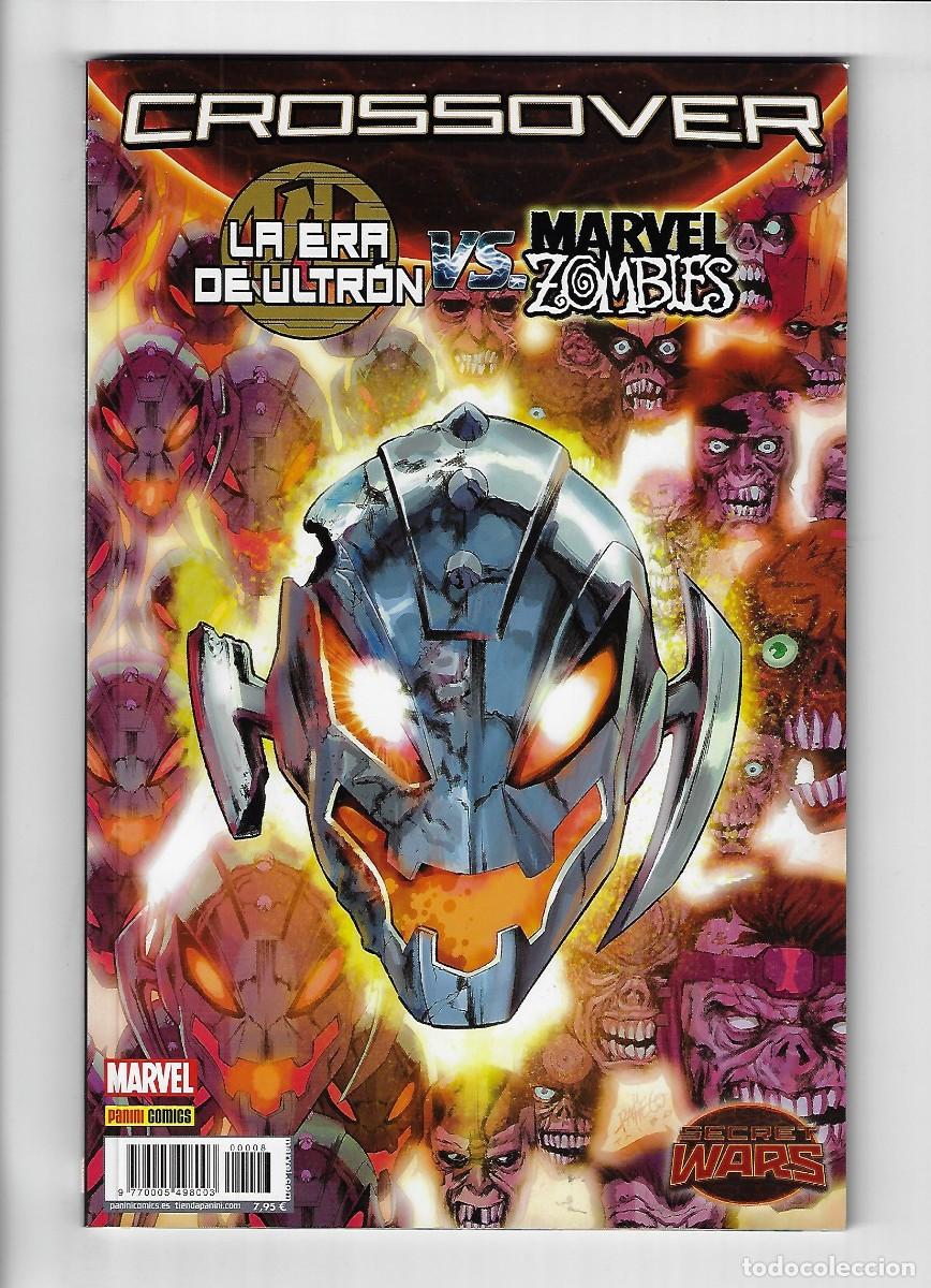 C&oacute;mics: Panini. Secret wars. Crossover. 8. La era Ultr&oacute;n vs Marvel Zombies. - Foto 1
