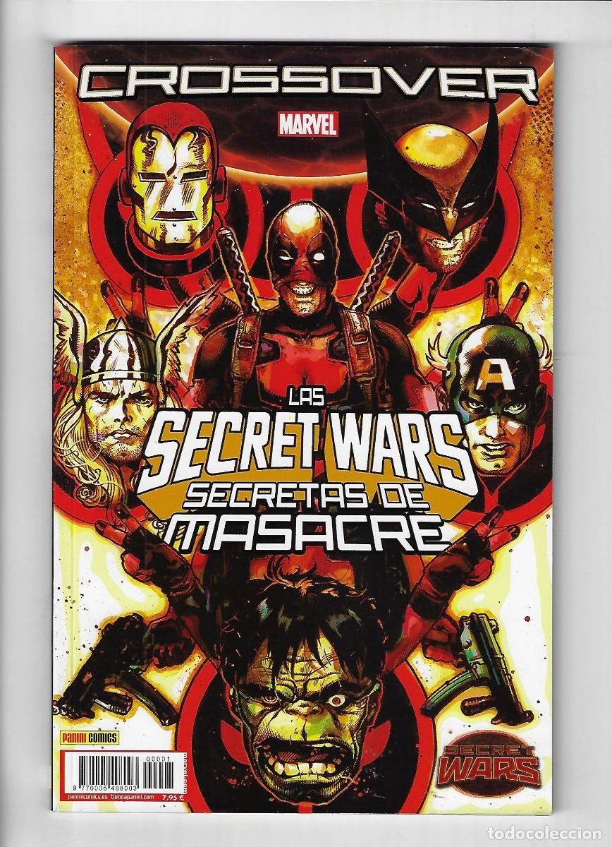 C&oacute;mics: Panini. Secret wars. Crossover. 1. Las secretas de Masacre. - Foto 1
