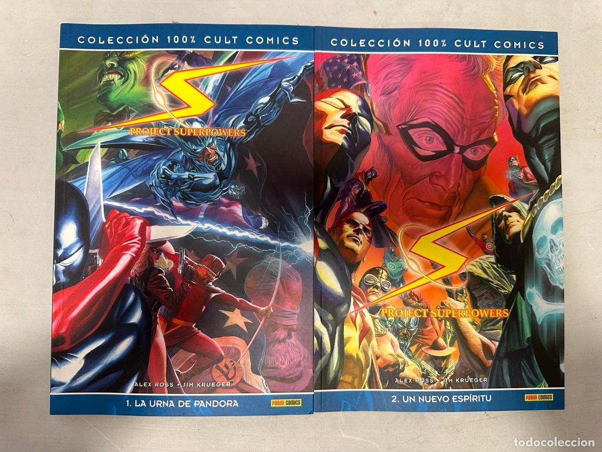 C&oacute;mics: PROJECT SUPERPOWERS (OBRA COMPLETA 2 TOMOS) - PANINI - Foto 1