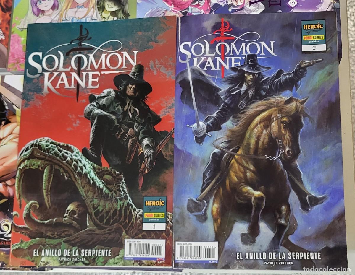 C&oacute;mics: SOLOMON KANE : EL ANILLO DE LA SERPIENTE - COMPLETA / MARVEL - PANINI 1 2 - Foto 1